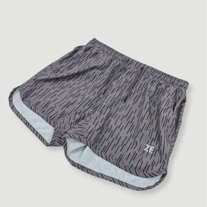 Zero Foxtrot Zero Shorts Mens Large 5" Inseam Gray Performance Running Workout